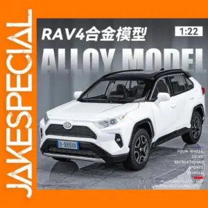 1:22 Diecast Metal Toyota RAV4 Model Car