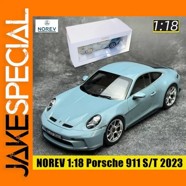NOREV 1:18 Porsche 911 S/T 2023 Diecast Model