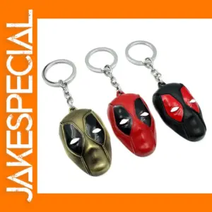 Deadpool Wolverine Metal Keychain Pendant