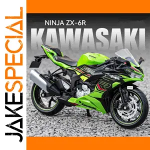 1/12 Scale Kawasaki Ninja ZX-6R Model Bike