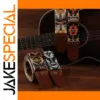 Bohemian Guitar Strap with Leather Ends