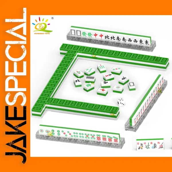 Mahjong Micro Building Blocks Set 292PCS