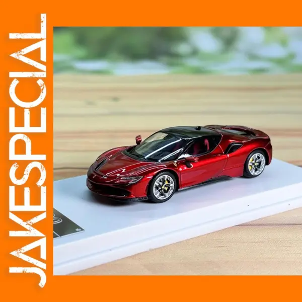 1/64 Scale SF90 Sports Car Alloy Model