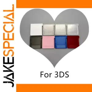 Transparent Game Cartridge Storage Case for 3DS