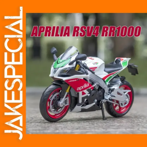 1:12 Die Cast Aprilia RSV4 RR1000 Model Motorcycle