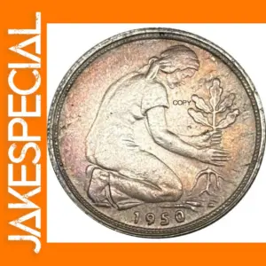 Federal Republic Commemorative Coin 50 Pfennigs