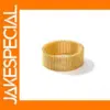 Minimalist 8mm Stainless Steel Mesh Ring