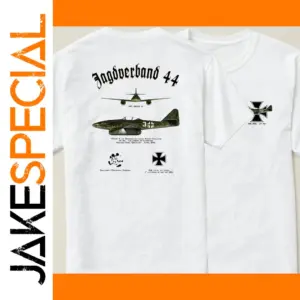 Jagdverband 44 Me-262 Jet Fighter Tee S-3XL