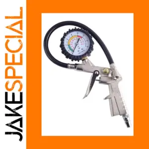 Tire Pressure Gauge and Inflator for Vehicles