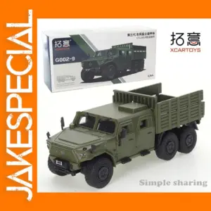 Miniature Military Green Diecast Toy Car 1/64