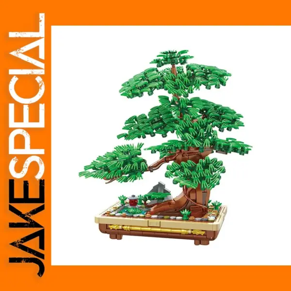 Pine Tree Bonsai Mini Potted Plant Building Toy