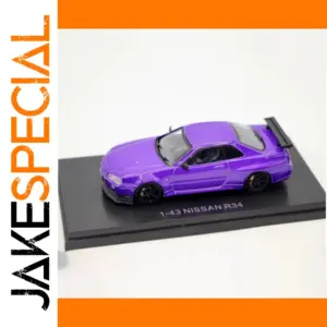 1/43 GT-R R34 Alloy Car Model for Collectors