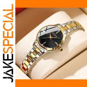 CURREN Ladies Quartz Watch with Diamonds