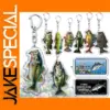 Fishing Man Keychain Pendant for Gifts