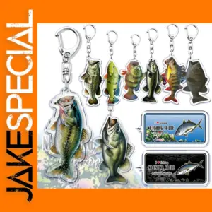 Fishing Man Keychain Pendant for Gifts
