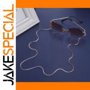 Rose Gold S Shape Glasses Chain for Women