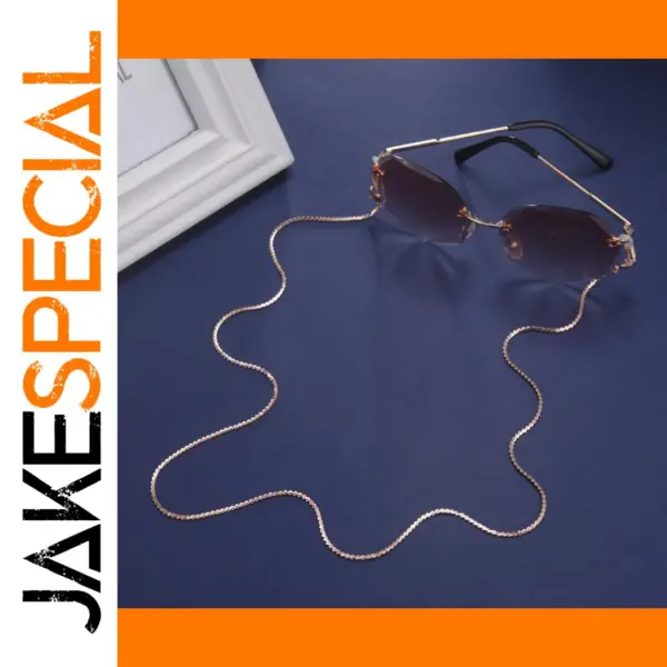 Rose Gold S Shape Glasses Chain for Women