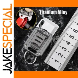 Titanium Alloy Mini Folding Knife EDC Tool