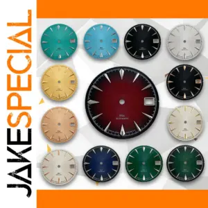 28.5mm NH35 NH36 Watch Dial with S Logo