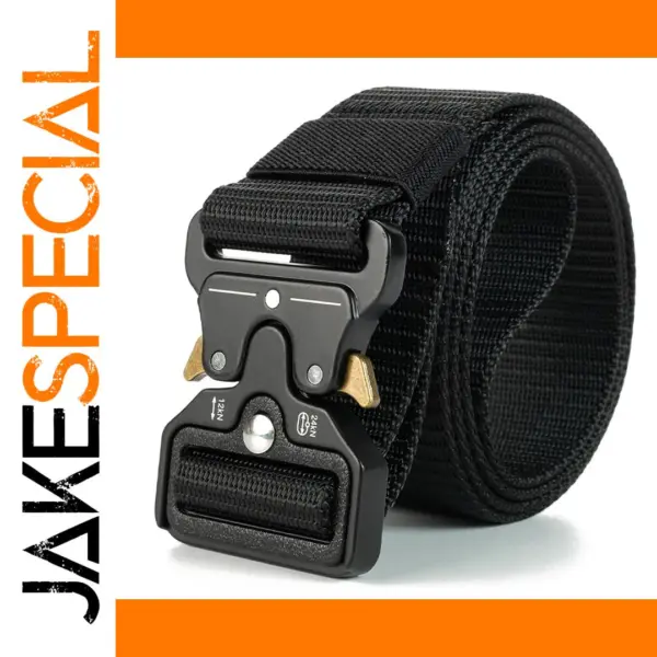 Quick Release Tactical Belt for Men and Women