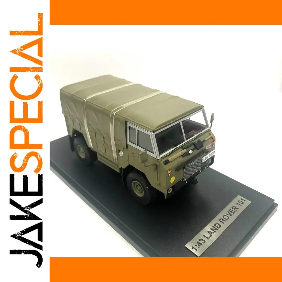 Land Rover 101 Alloy Model - 1:43 Scale Collectible 1 Land Rover 101 Alloy Model - 1:43 Scale Collectible