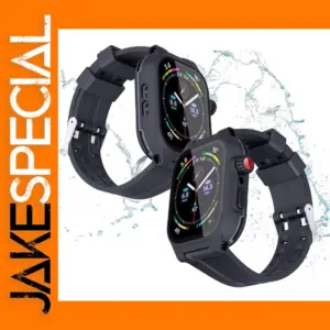 Black Shockproof Case for Apple Watch S7/S8 41mm