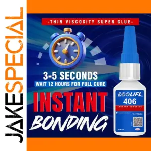 LOOLIFL 406 Super Glue 20ml Fast-Drying