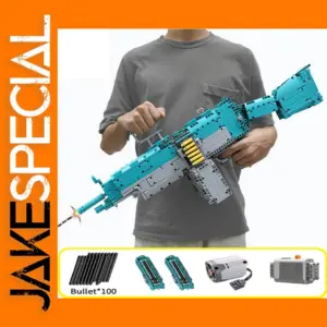 M249 Military Electric Building Blocks Set