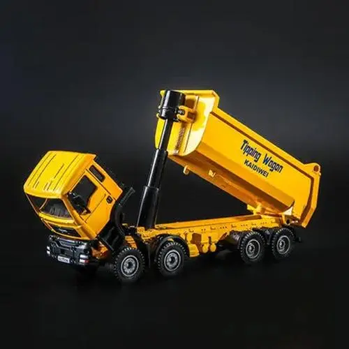 1:32 Alloy Dump Trucks and Pavers Model Set 7 1:32 Alloy Dump Trucks and Pavers Model Set - Image 7