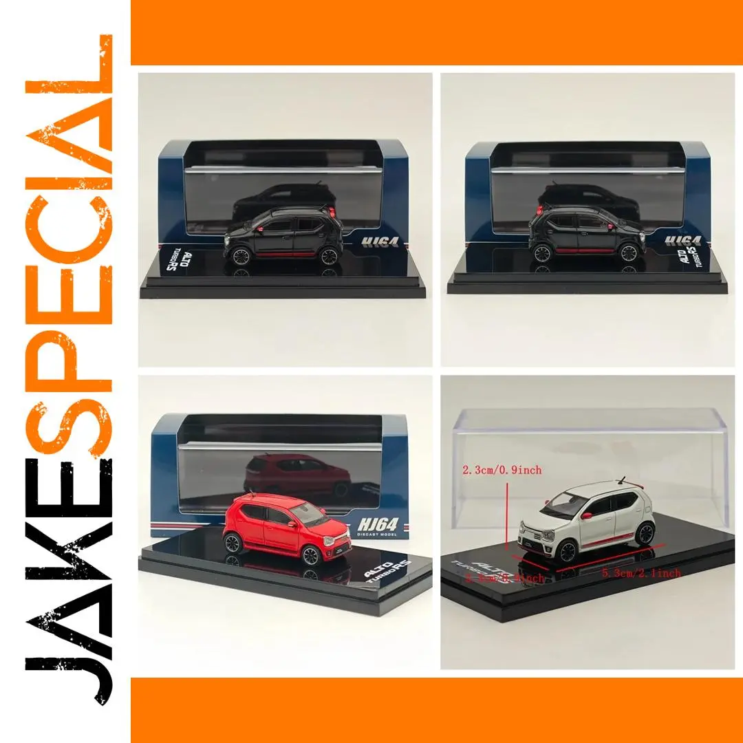 1/64 ALTO WORKS Turbo RS Diecast Model Car 1 1/64 ALTO WORKS Turbo RS Diecast Model Car