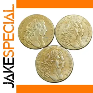 Replica 3-Piece England 5 Guineas Coins Set
