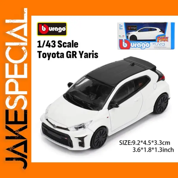 Bburago 1:43 Scale Toyota GR Yaris Model