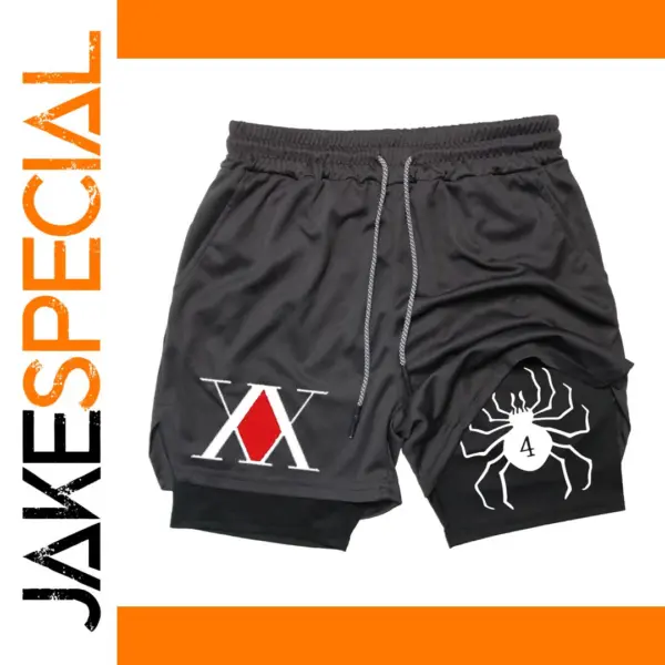 Men's Anime Hunter x Hunter Sports Shorts