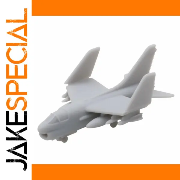 5PCS A-7 Corsair II Model Aircraft Set