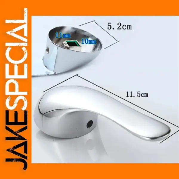 Chrome Plated Faucet Handle for 35/40mm Cartridges