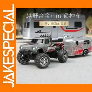 1:64 Off-Road RC Car with Trailer Gift