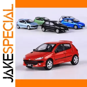 Peugeot 206 1:64 Alloy Diecast Car Model