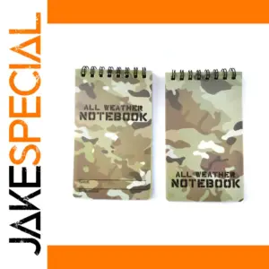 Waterproof Camouflage A5 Tactical Notebook