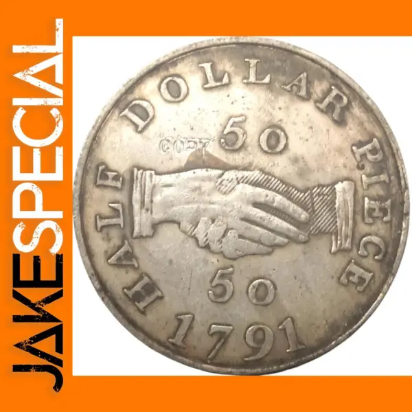 1791 Sierra Leone Replica 50 Cents Coin