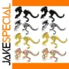 Alien 3D Black Stud Earrings for Adults
