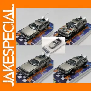 1:64 Scale Back To The Future Diecast Car