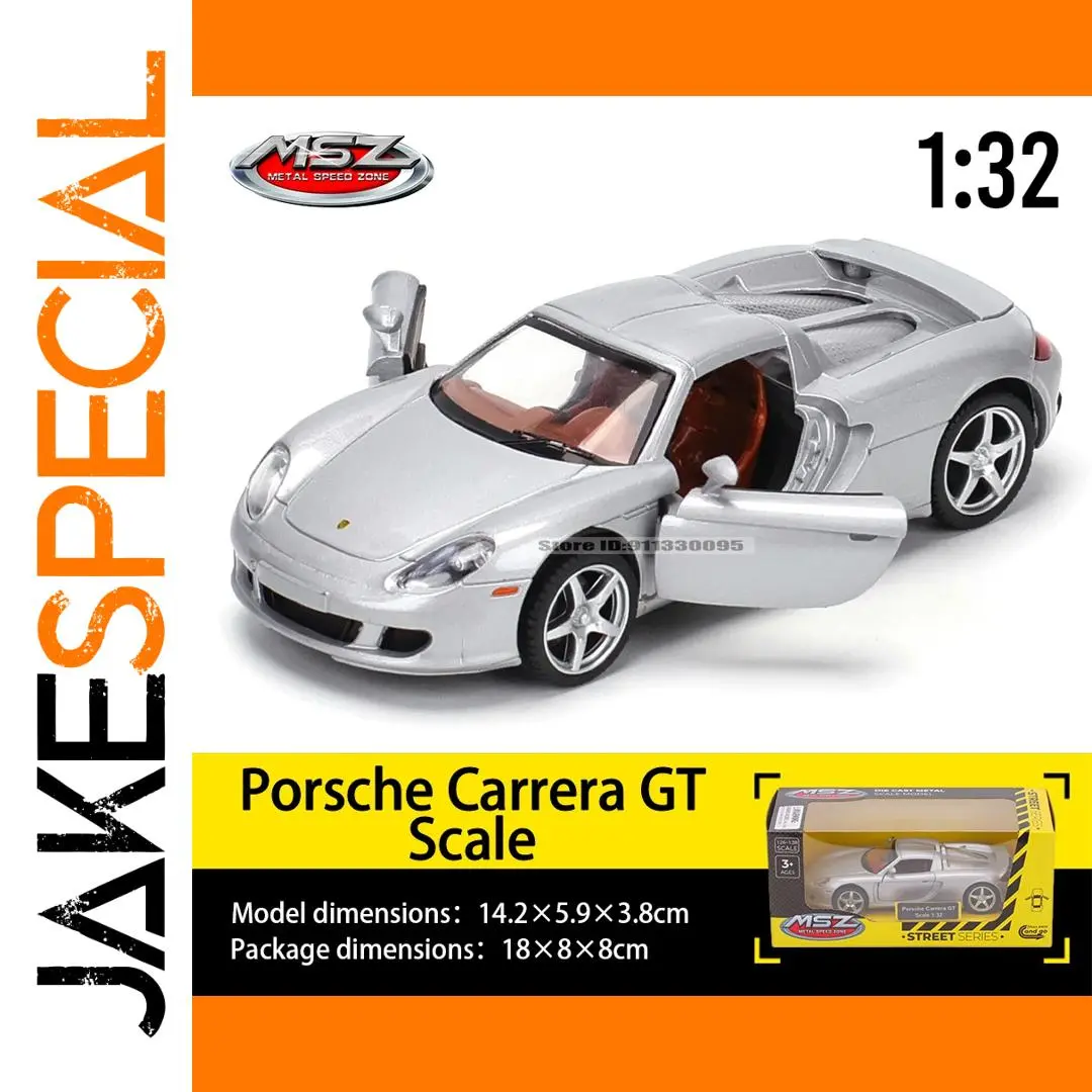 1:32 Diecast Porsche Carrera GT Model Car 1 1:32 Diecast Porsche Carrera GT Model Car