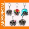 Sad Hamster Keychain Fun Gift for All