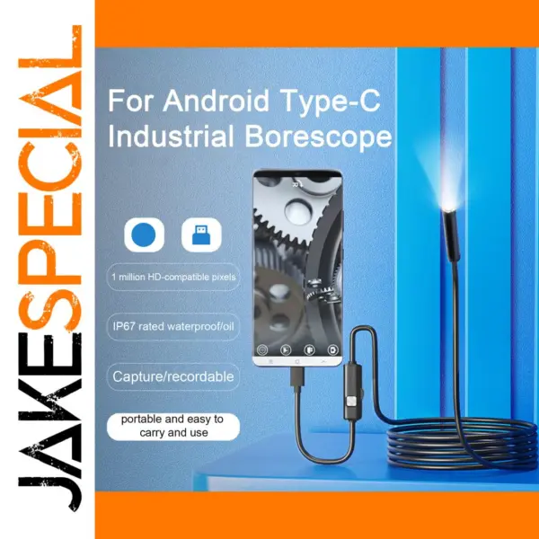 IP67 Waterproof Type-C Endoscope Camera 7mm