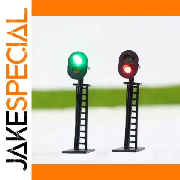 5pcs HO Scale 1:87 Block Signal Set
