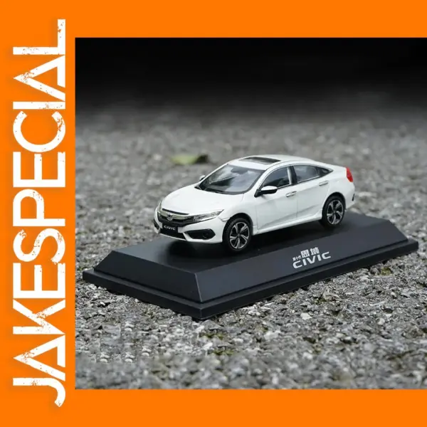 1:43 Scale Diecast Honda Civic Model Car