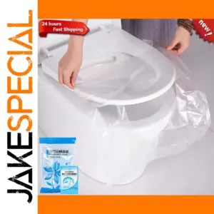 Disposable PE Toilet Seat Covers 30/50 Pack