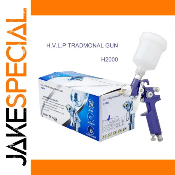 HVLP Airbrush with 0.8/1.0mm Nozzle Set