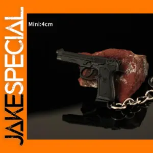 Beretta 92F Mini Metal Gun Keychain