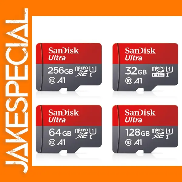 SanDisk 256GB Micro SD Card Class 10 UHS-1